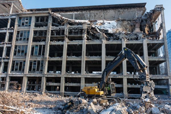 Commercial Building Demolition in Tacoma