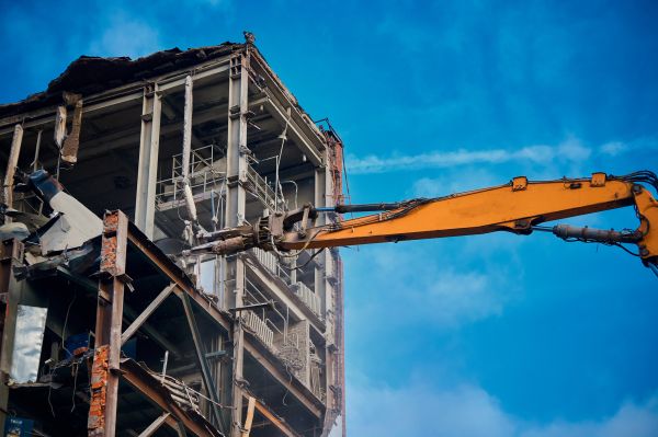 Factory Demolition in Tacoma