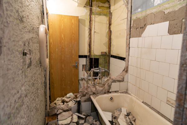 Shower Tile Demolition in Tacoma